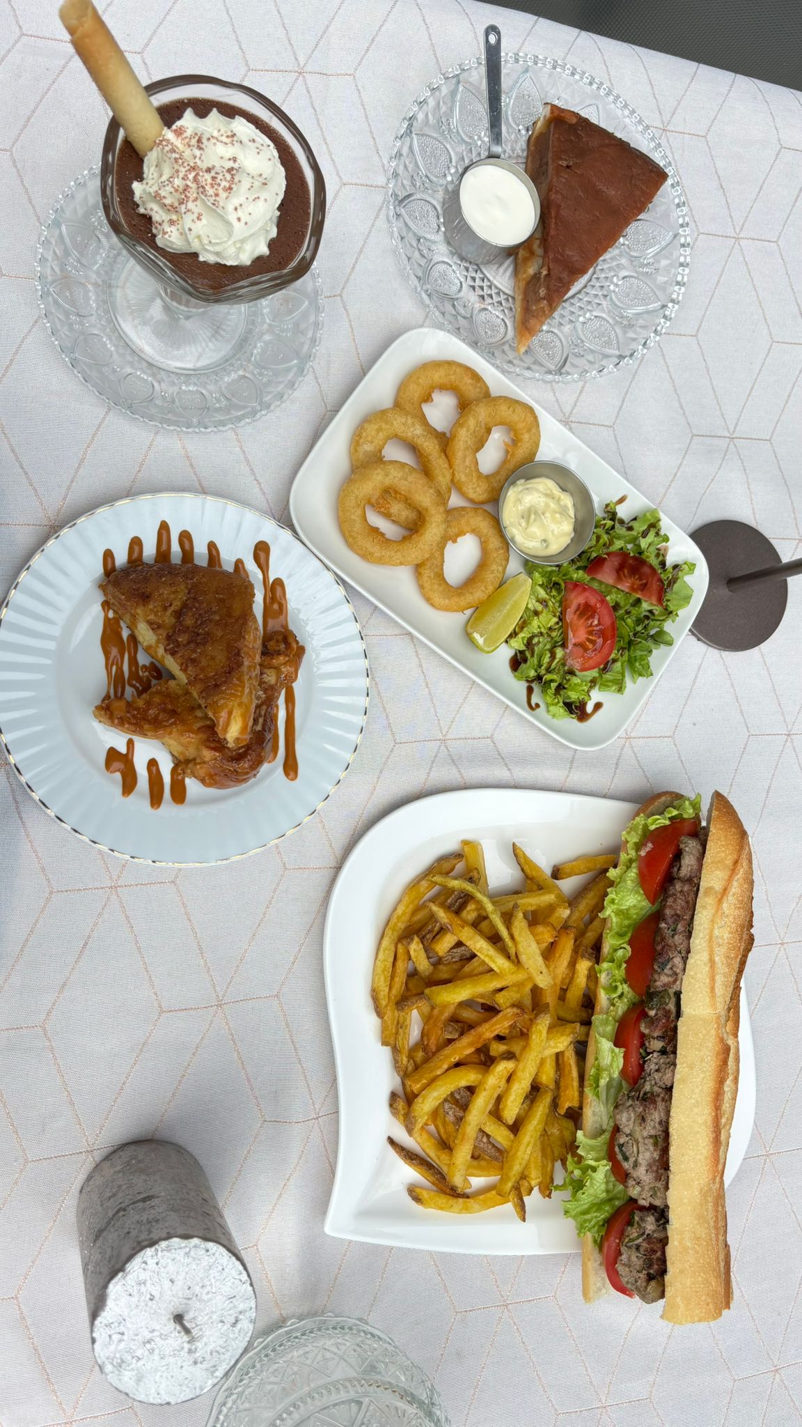 La table dressée