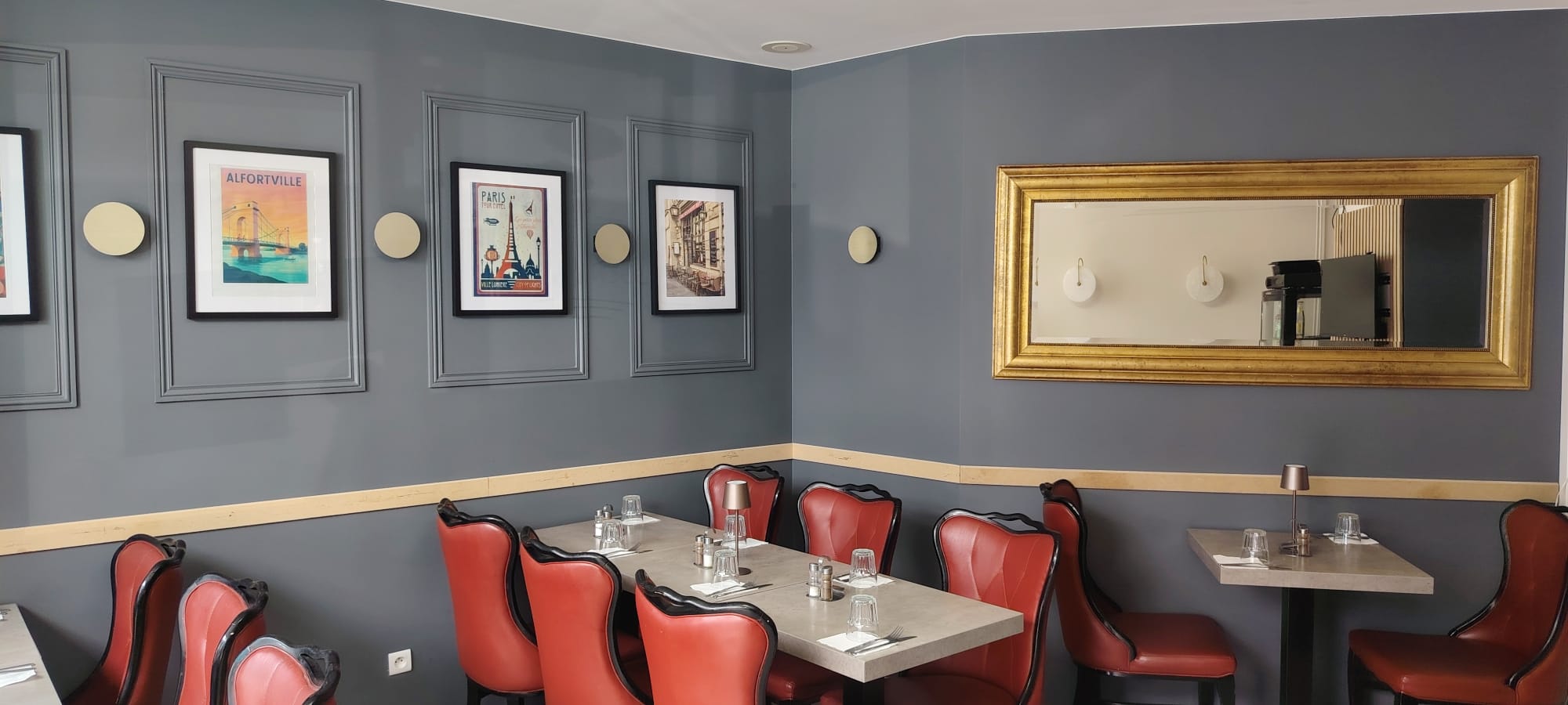 La salle du restaurant